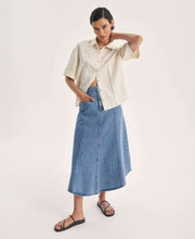Jacque Denim Skirt