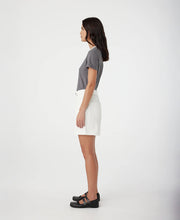 Martha Mid Rise Long White Short