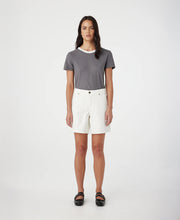 Martha Mid Rise Long White Short