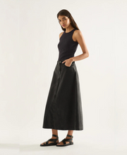 Ruby Maxi Aged Black Skirt