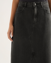 Ruby Maxi Aged Black Skirt