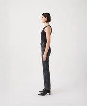 Zoe High Rise Straight Ink Jean