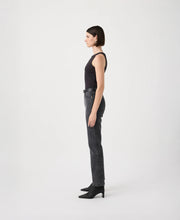 Zoe High Rise Straight Ink Jean