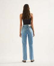 Zoe High Rise Straight Cadence Blue Jean