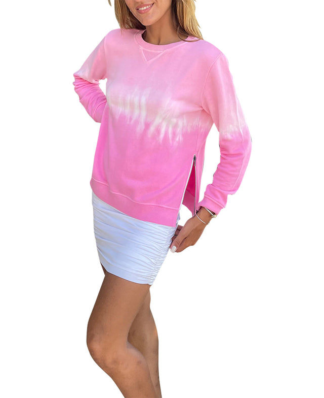 Tye Dye Pink Sweatshirt