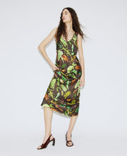 Scoop Neck Bug Camo Dress