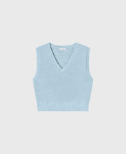 Wool Cornflower Sweater Vest