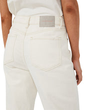 Zoe High Rise Straight Crop Ecru Jean