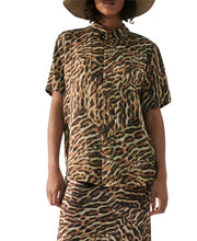 Boyfriend Leopard SS Shirt
