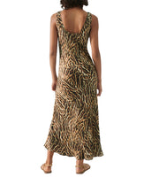 Scoop Neck Leopard Dress