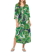 Costa Nova Emerald Long Poppy Dress