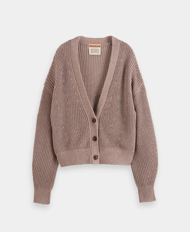 Boxy Fit Knit Cardigan