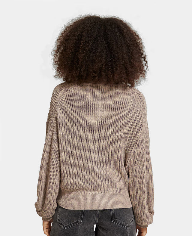 Boxy Fit Knit Cardigan