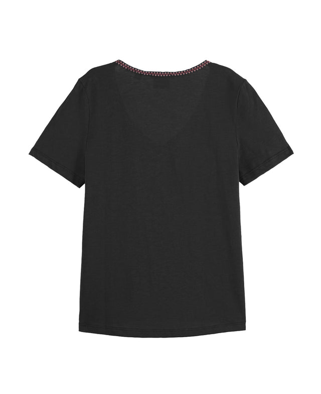 Short Sleeved V-Neck T-Shirt