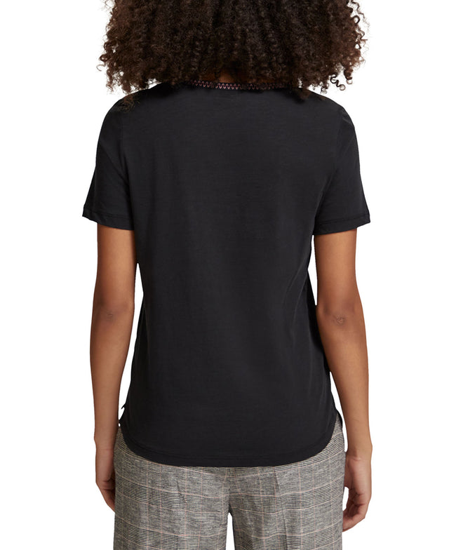 Short Sleeved V-Neck T-Shirt