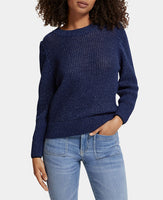 Puffed Sleeved Knit Pullover