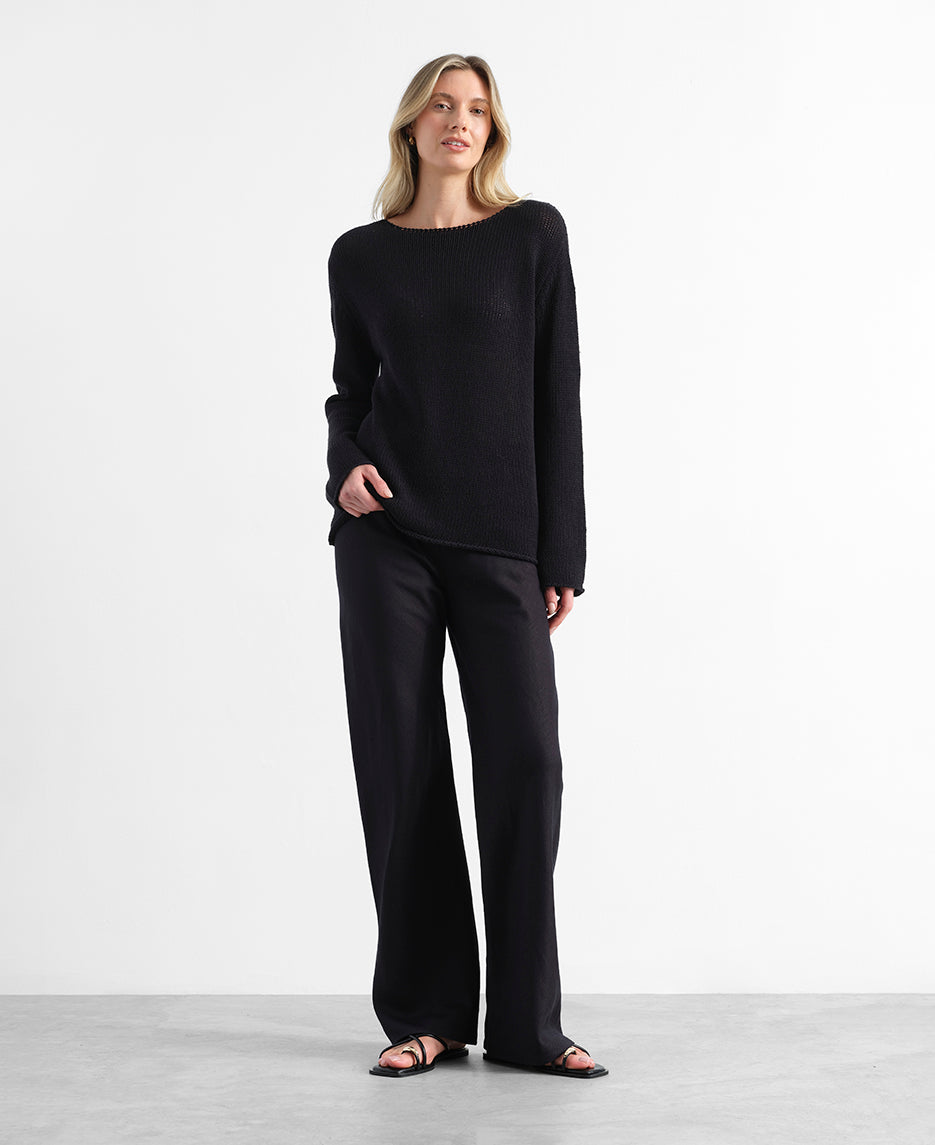 Isla Boat Neck Sweater