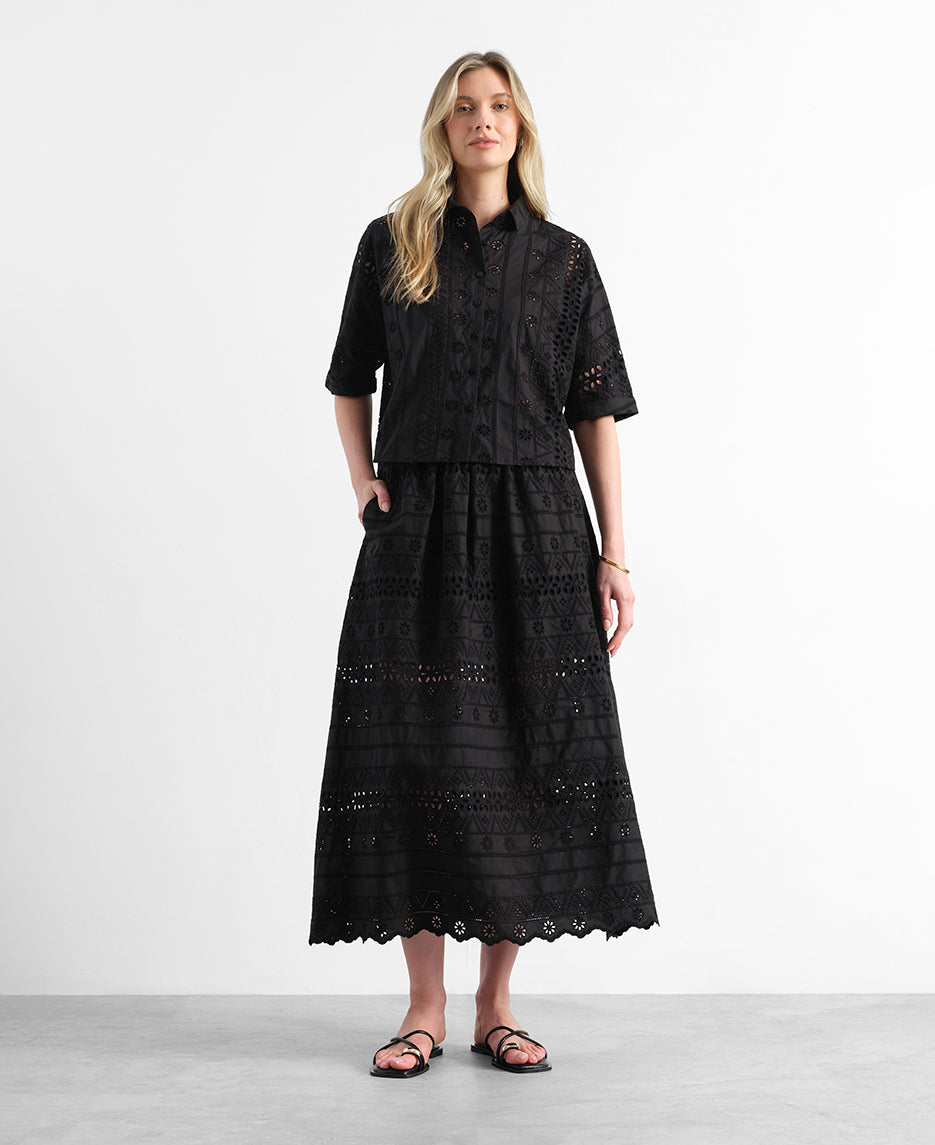 Bonnie Embroidered Skirt
