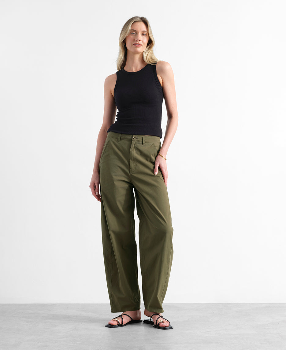 Winnie Barrel Leg Pant