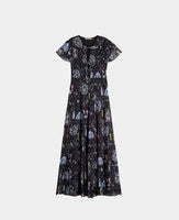 Gathered Maxi Dress