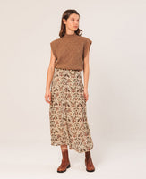 Sustainable Print Maxi Skirt