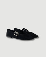 Double Buckle Ballet Flat
