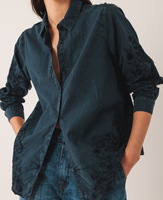 Embroidered Cotton Shirt