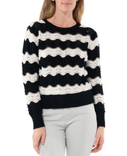 Wave Stripe Pullover
