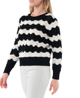 Wave Stripe Pullover