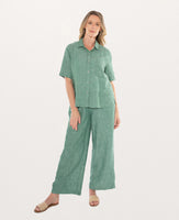 Wide Leg Linen Pant