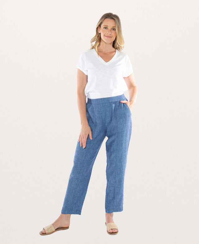 7/8 Linen Pant