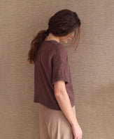 Bod V Neck SS Knit