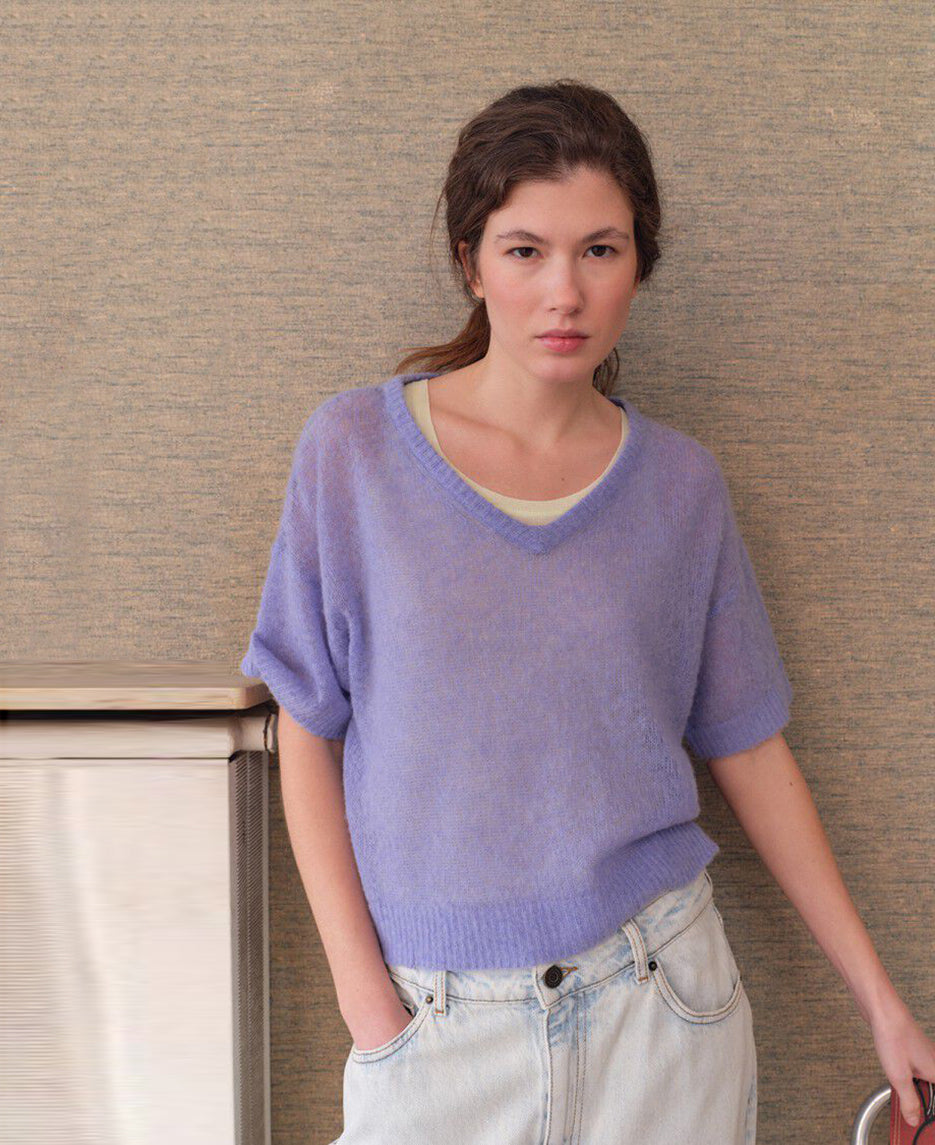 Bod V Neck SS Knit