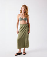 Bov Wrap Skirt