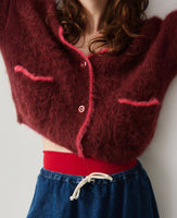 Bym V-Neck Crop Cardigan