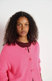 Dam Round Neck Cardigan