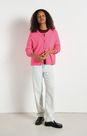 Dam Round Neck Cardigan