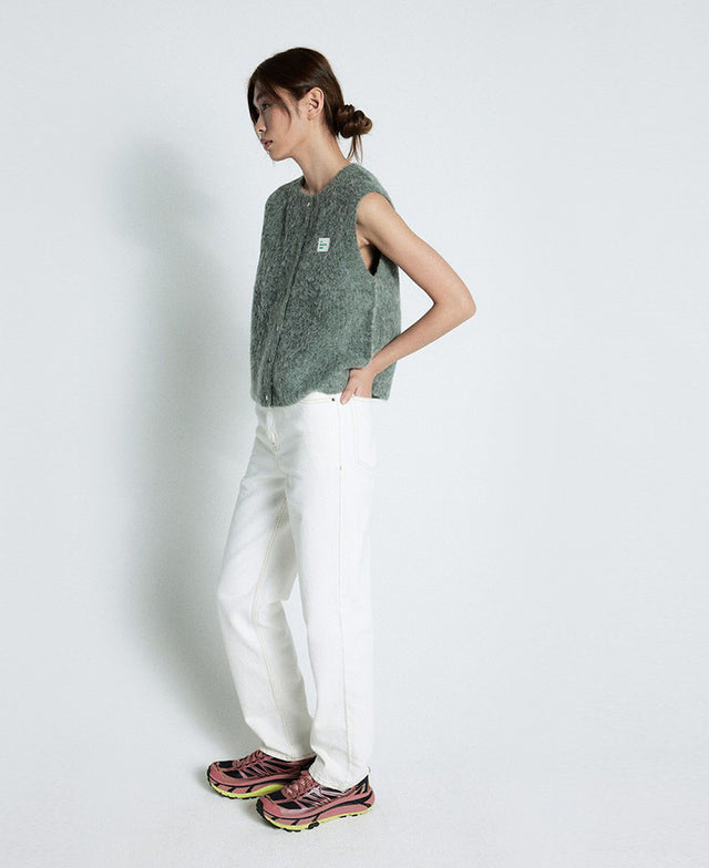 East Round Neck Vest