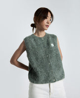 East Round Neck Vest