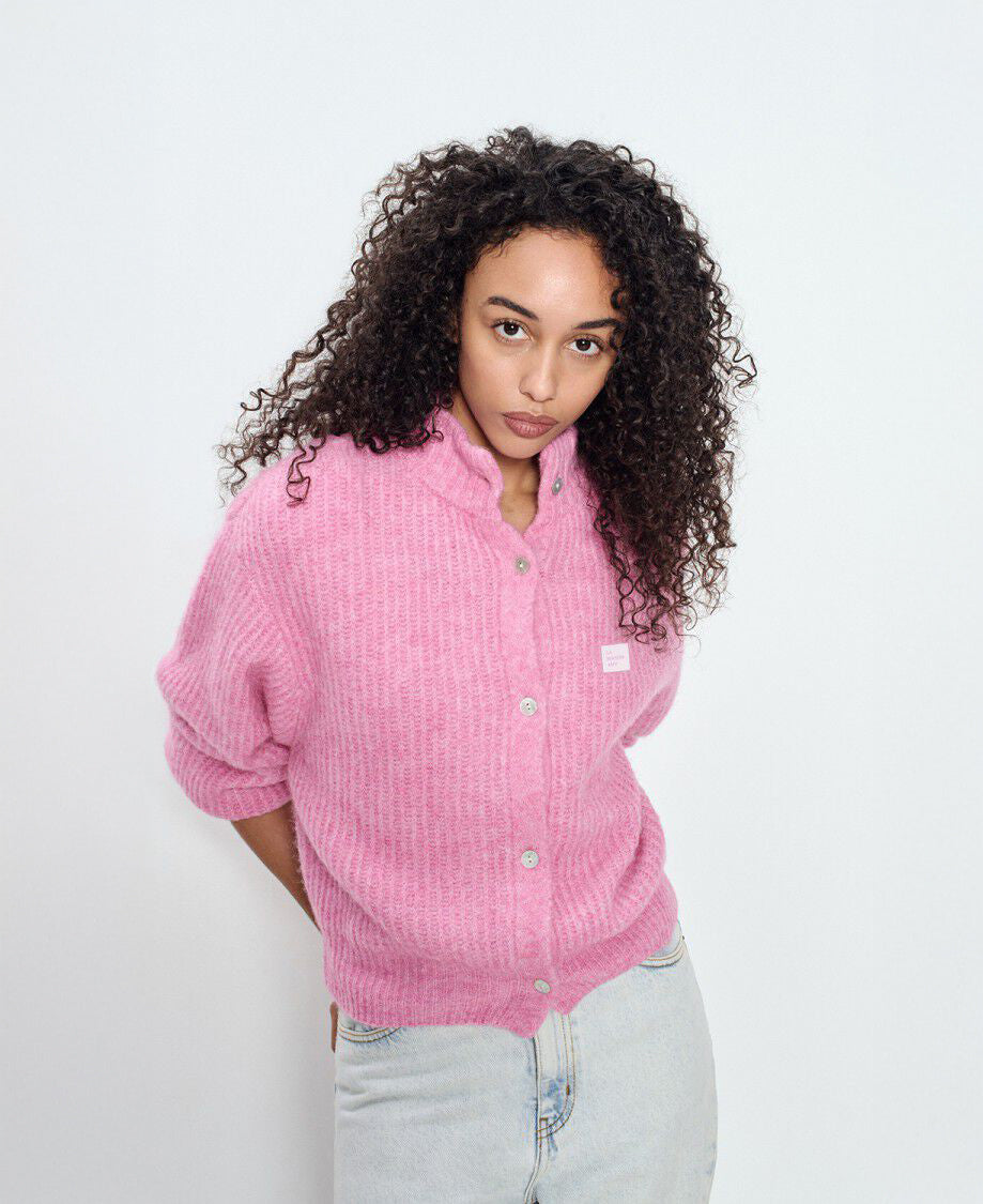 East High Neck Cardigan