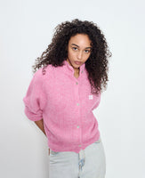 East High Neck Cardigan