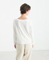 Gami V Neck LS Tee