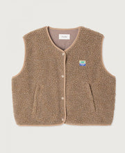 Hok Shearling Effect Vest