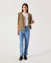 Hok Shearling Effect Vest