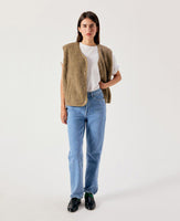Hok Shearling Effect Vest