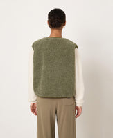 Hok Shearling Effect Vest