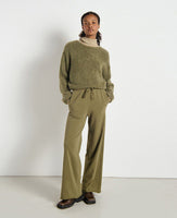 Nib Round Neck Knit