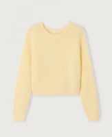 Nib Round Neck Knit