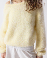 Nib Round Neck Knit