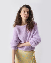 Nib Round Neck Knit